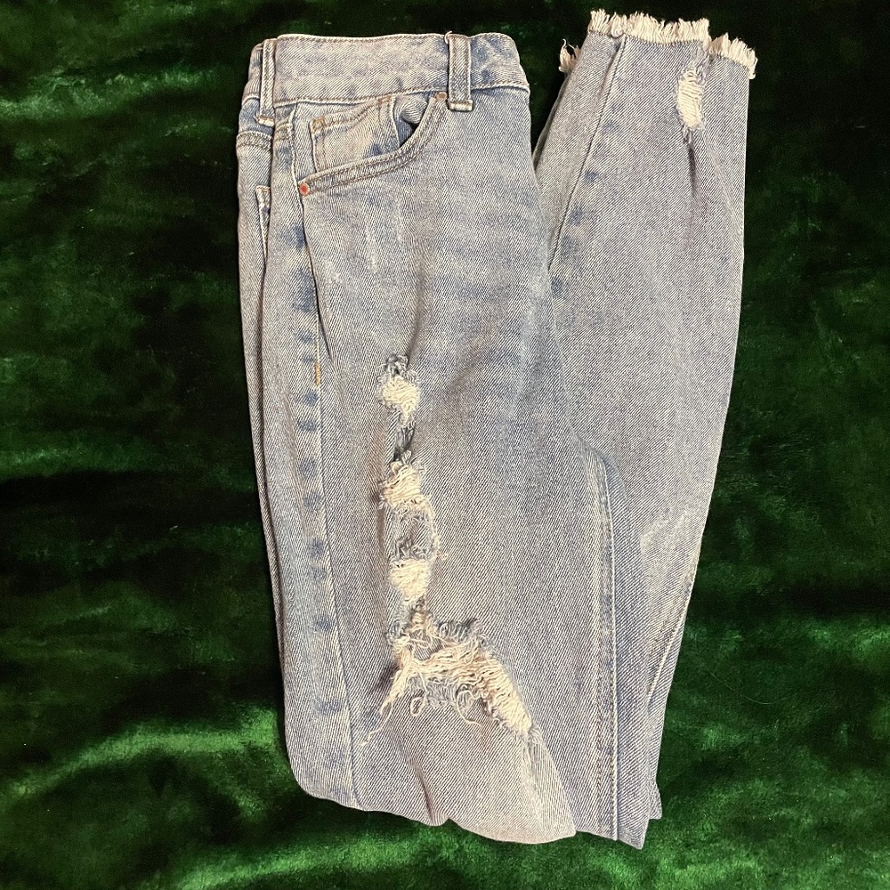 Tinseltown Distressed Blue Jeans